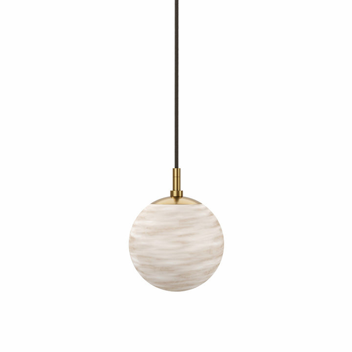 Four Hands - Marbled Globe 200 Pendant - 251726-001 | American Home Furniture