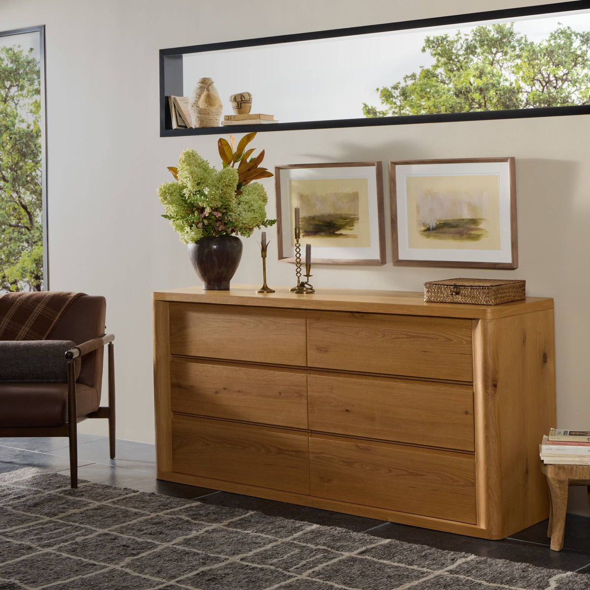 Four Hands - Novella 6 Drawer Dresser - 251813-001 | American Home Furniture