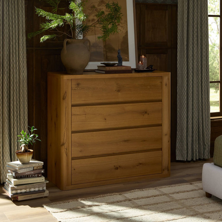 Four Hands - Novella 4 Drawer Dresser - 251814-001 | American Home Furniture
