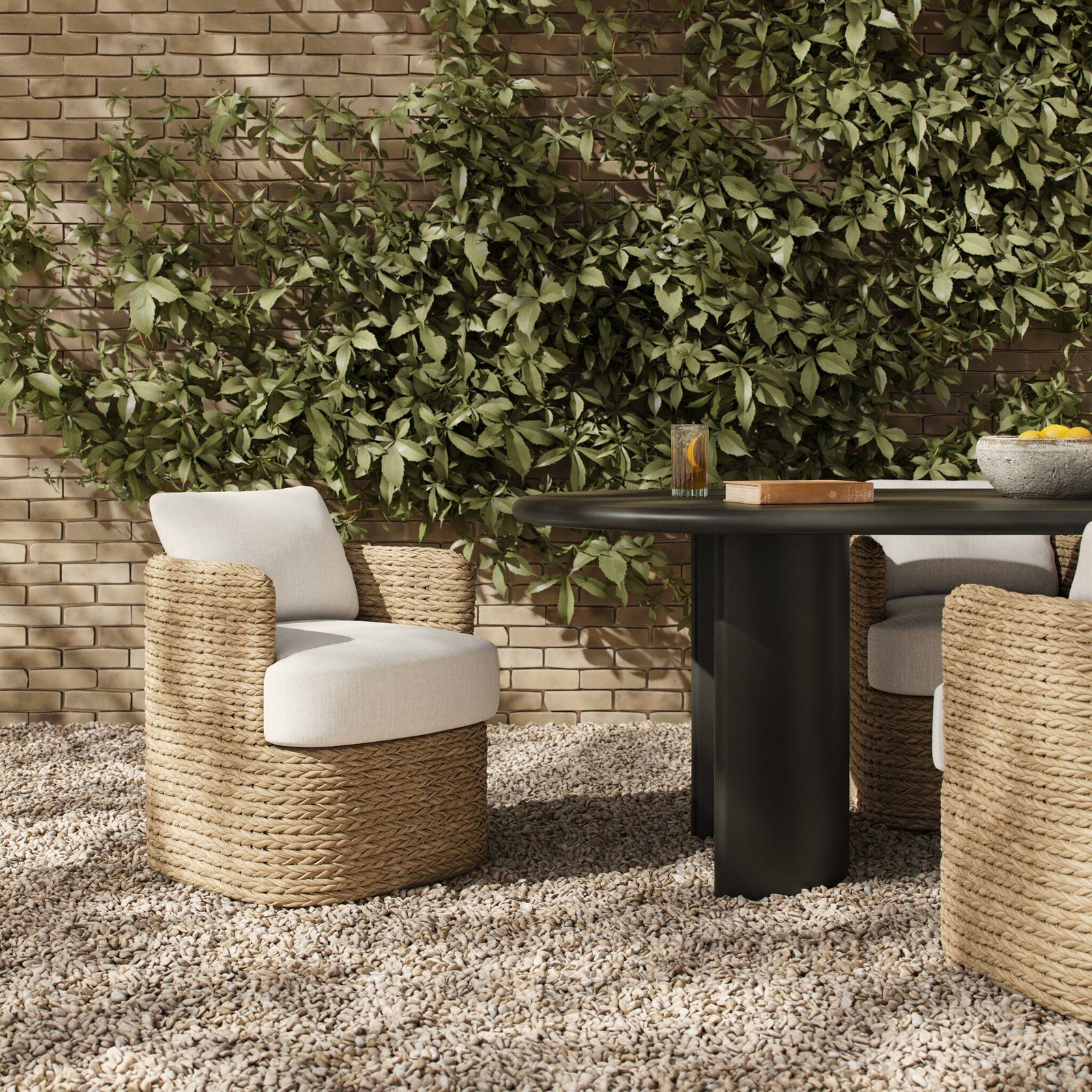 Four Hands - Caney Outdoor Dining Chair - 252119-001 | American Home Furniture