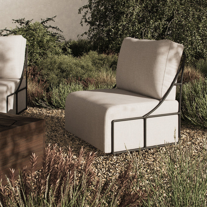 Four Hands - Enola Outdoor Swivel Chair - 252140-002 | American Home Furniture
