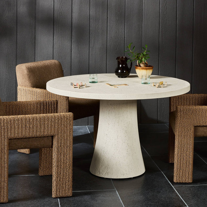 Coarse Ivory Concrete