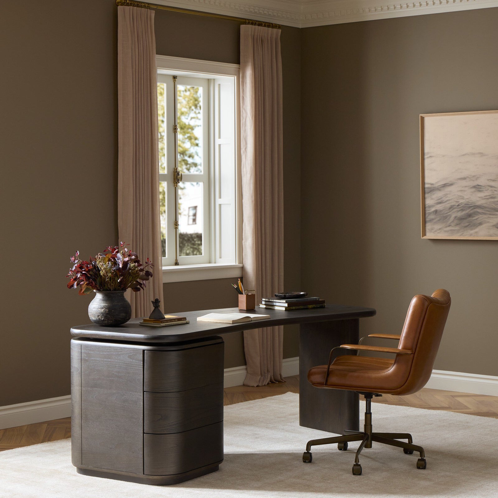 Four Hands - Hawthorne Desk - 252204-002 | American Home Furniture
