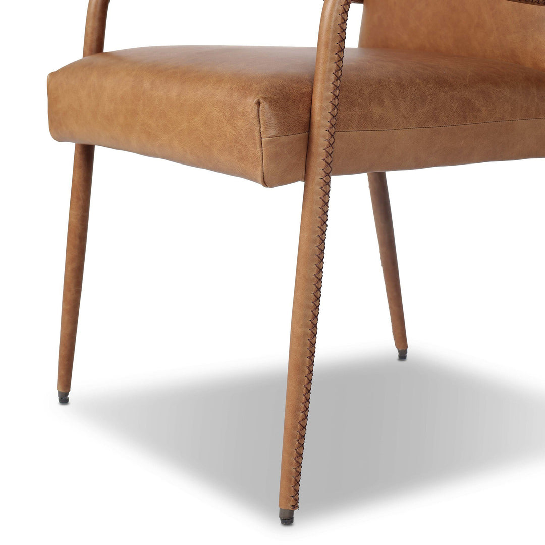 Four Hands - Quill Dining Armchair - 252284-001 | American Home Furniture