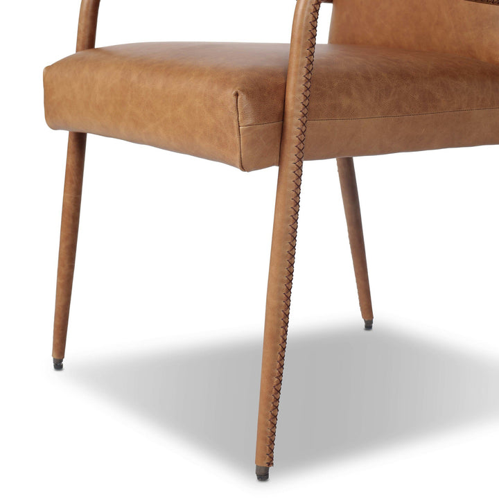 Four Hands - Quill Dining Armchair - 252284-001 | American Home Furniture