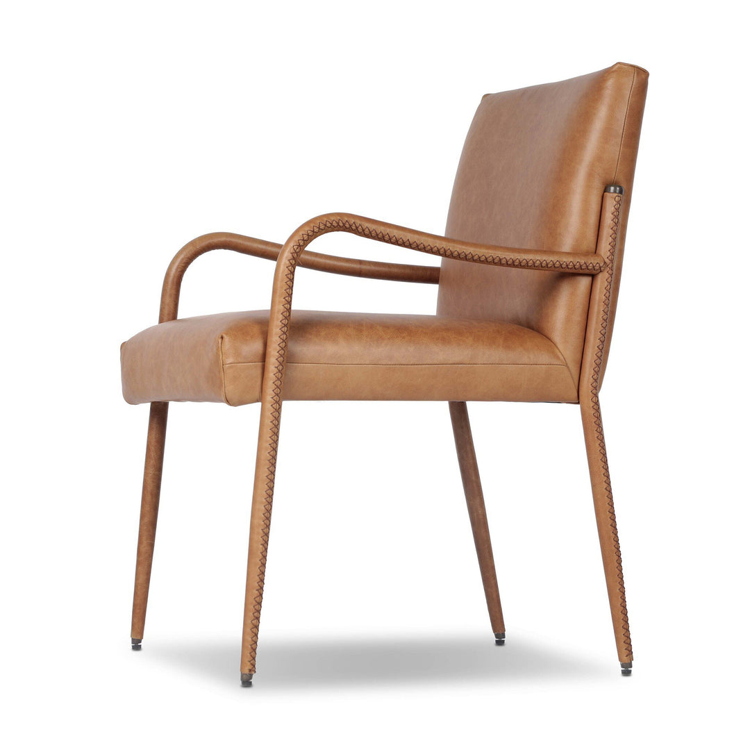 Four Hands - Quill Dining Armchair - 252284-001 | American Home Furniture