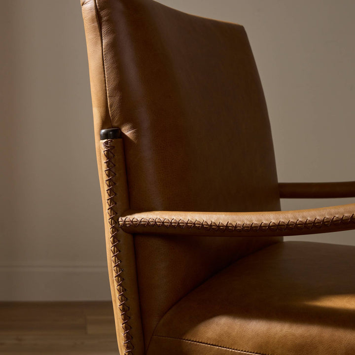 Four Hands - Quill Dining Armchair - 252284-001 | American Home Furniture