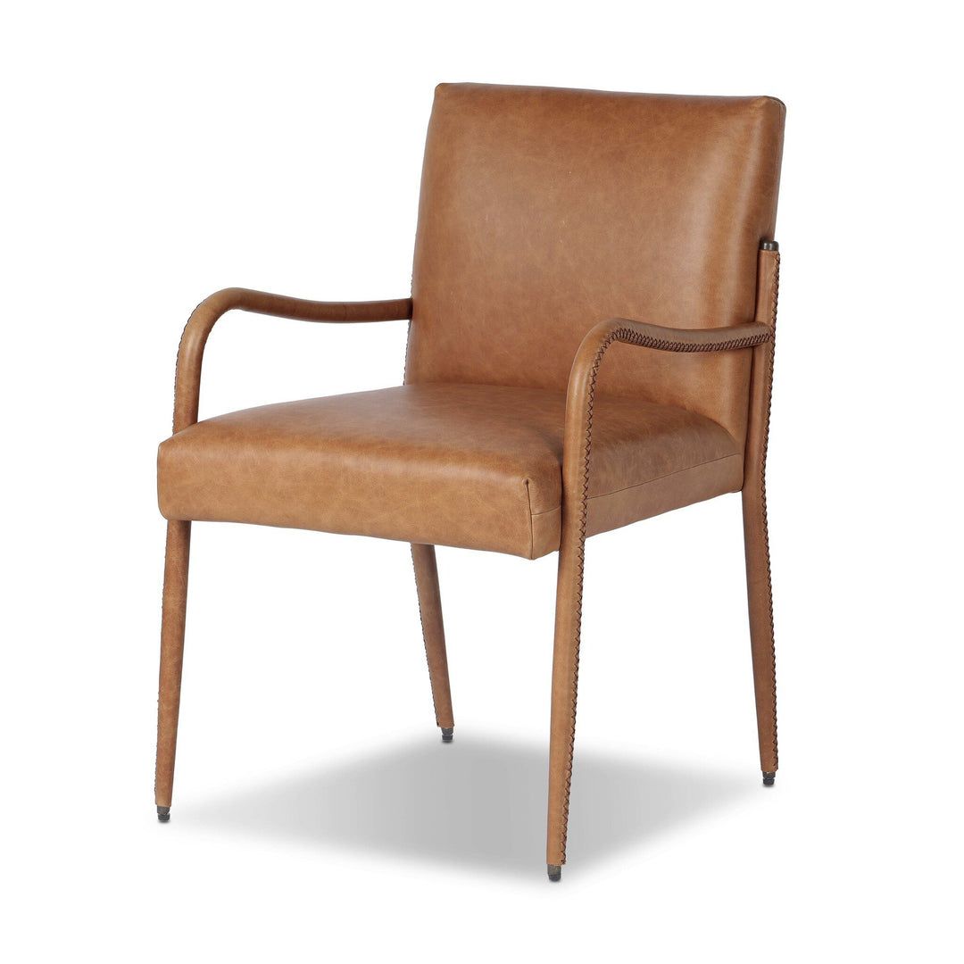 Four Hands - Quill Dining Armchair - 252284-001 | American Home Furniture