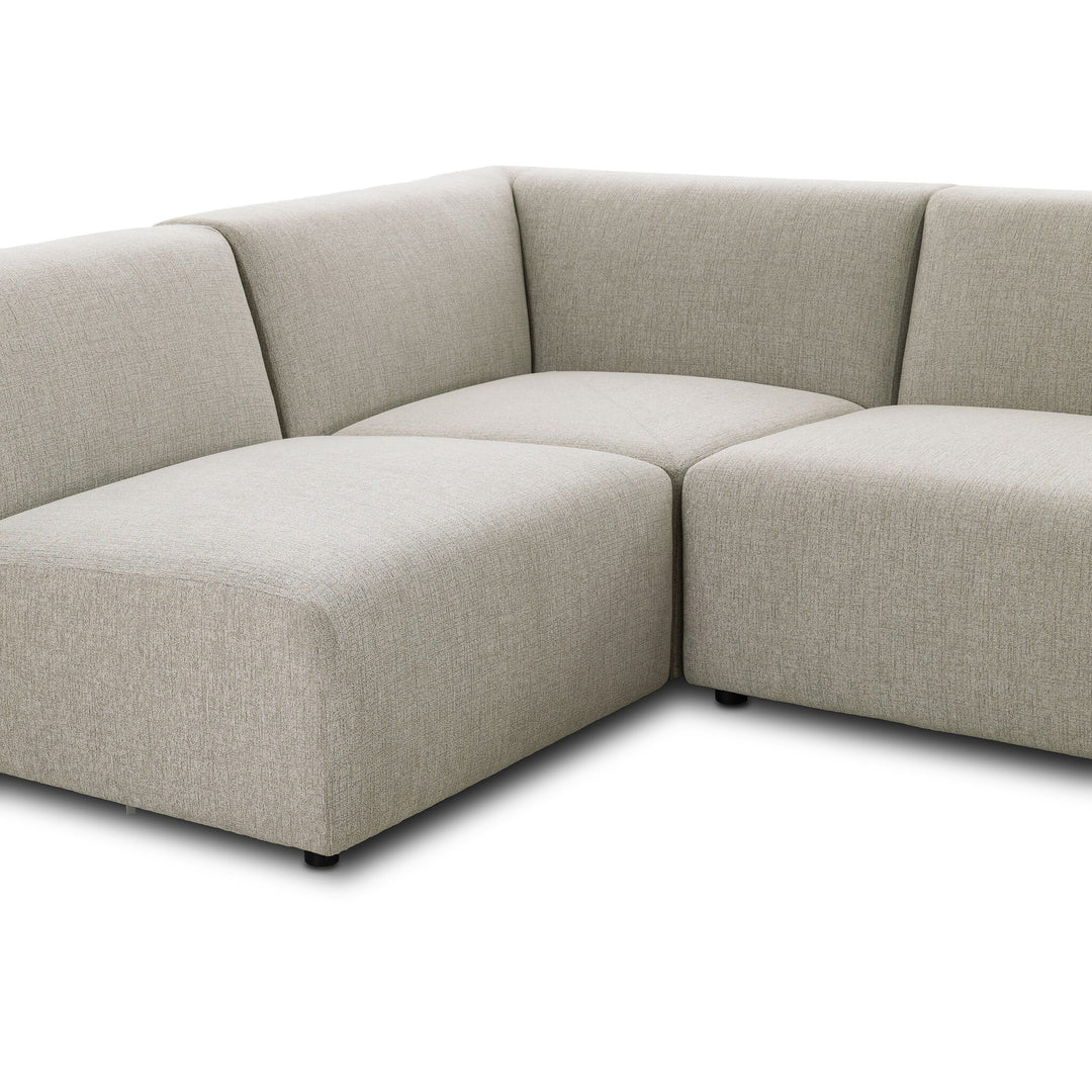 Four Hands - Lawndale 5PC Sectional W/ RAFC - 252298-002 | American Home Furniture