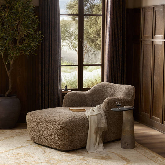 Taupe Shearling