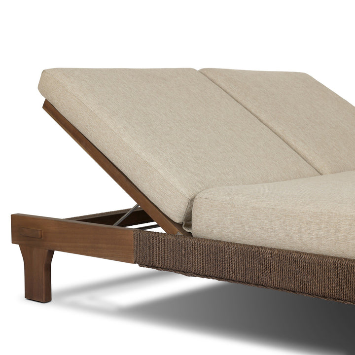 Four Hands - Moxie Outdoor Double Chaise - 252436-001 | American Home Furniture