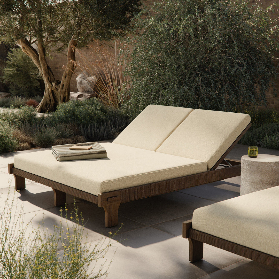 Four Hands - Moxie Outdoor Double Chaise - 252436-001 | American Home Furniture