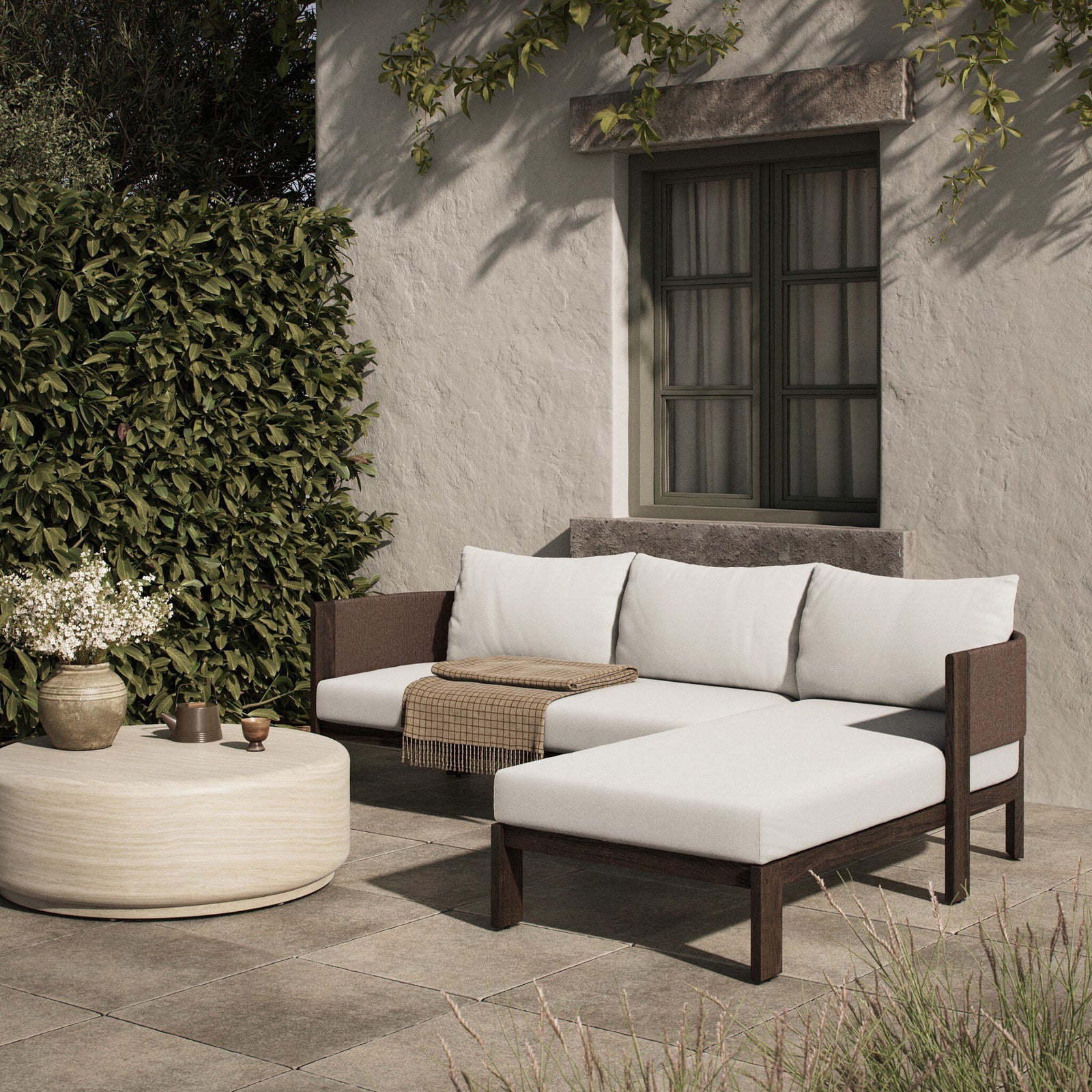 Four Hands - Delancy Outdoor 2PC Sectional - 252521-001 | American Home Furniture