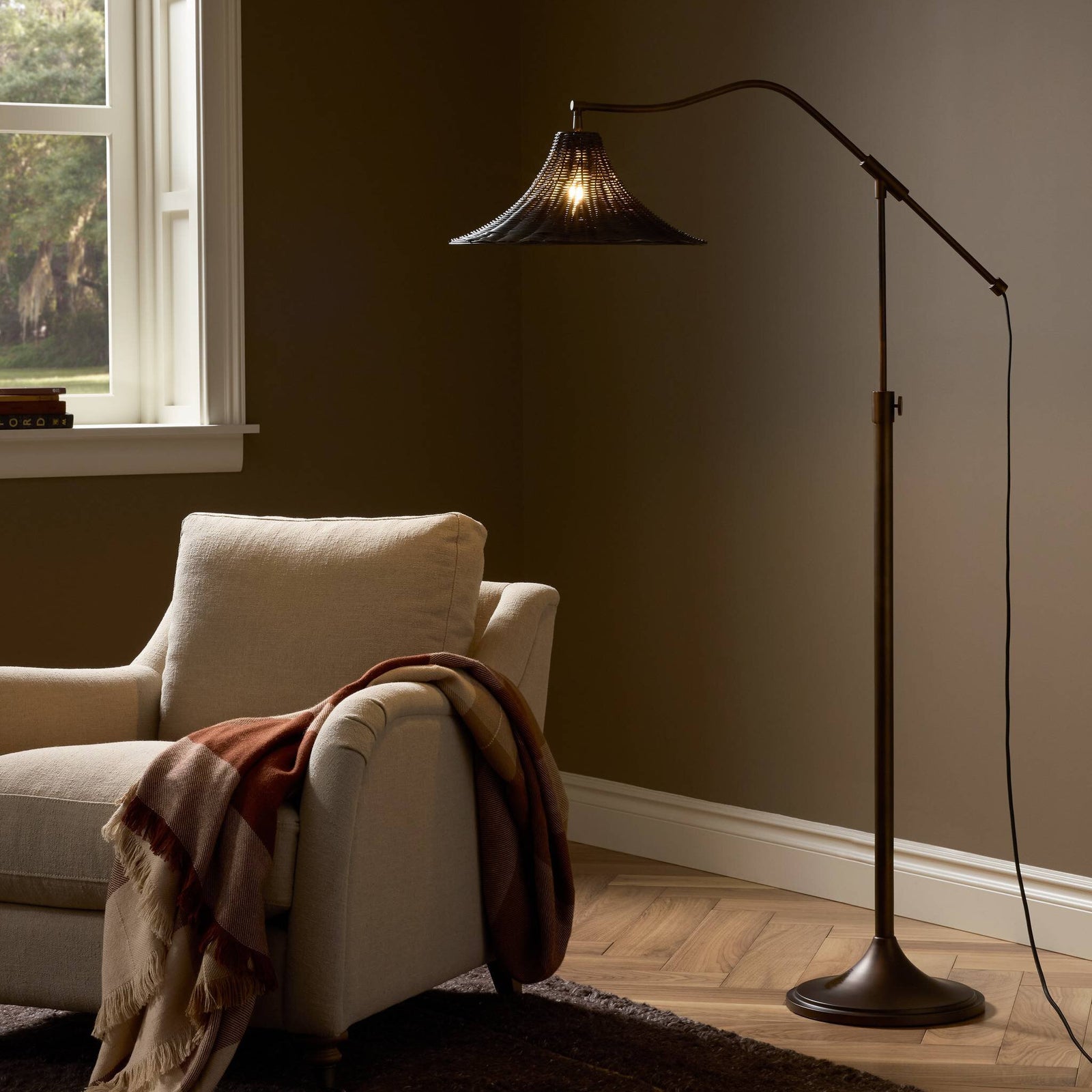 Four Hands - Caswell Floor Lamp - 252557-001 | American Home Furniture