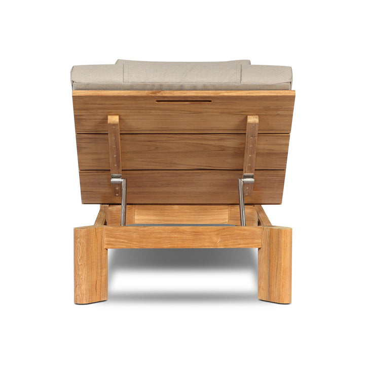 Four Hands - Sterling Outdoor Chaise - 252571-001 | American Home Furniture