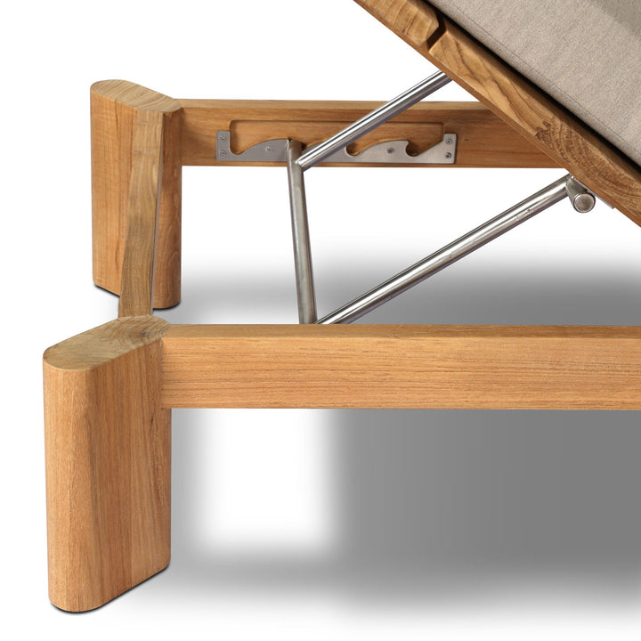 Four Hands - Sterling Outdoor Chaise - 252571-001 | American Home Furniture