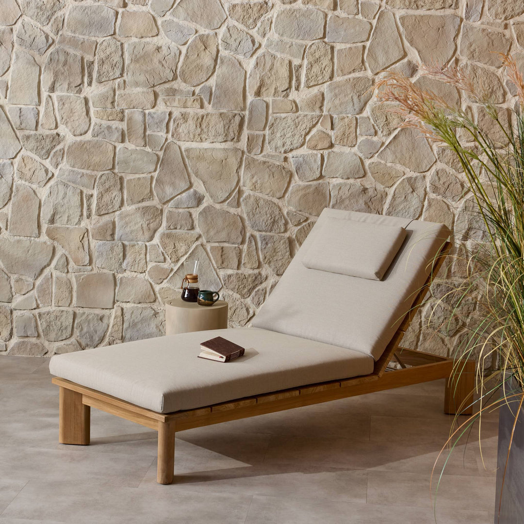 Four Hands - Sterling Outdoor Chaise - 252571-001 | American Home Furniture
