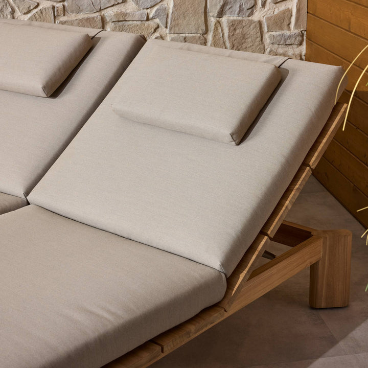 Four Hands - Sterling Outdoor Double Chaise - 252572-001 | American Home Furniture
