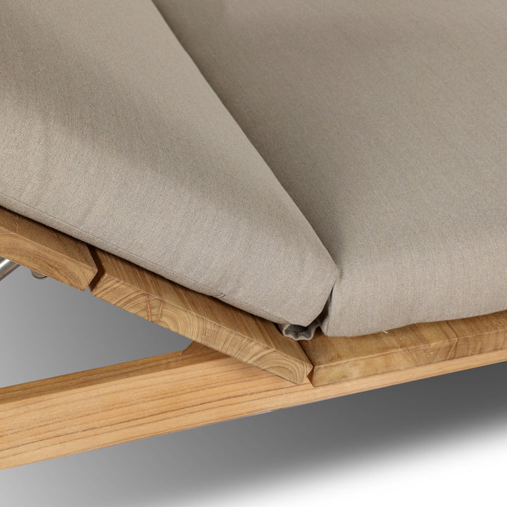 Four Hands - Sterling Outdoor Double Chaise - 252572-001 | American Home Furniture