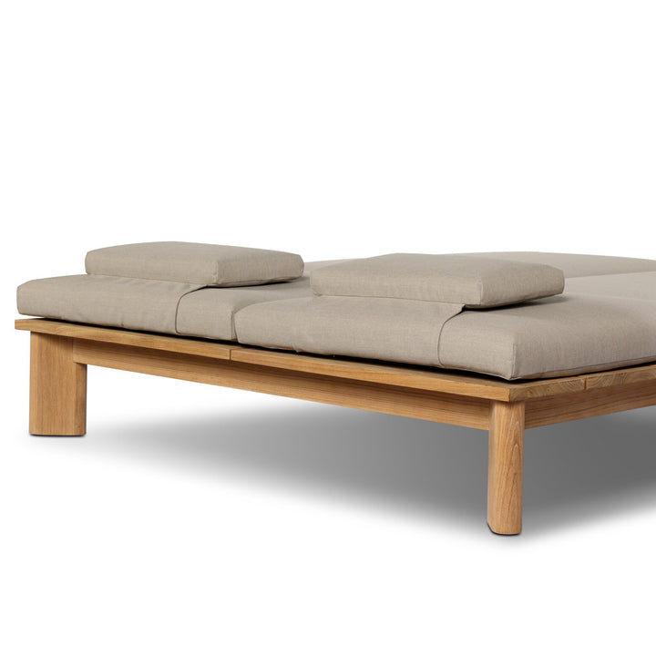 Four Hands - Sterling Outdoor Double Chaise - 252572-001 | American Home Furniture