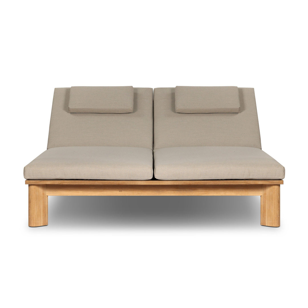 Four Hands - Sterling Outdoor Double Chaise - 252572-001 | American Home Furniture
