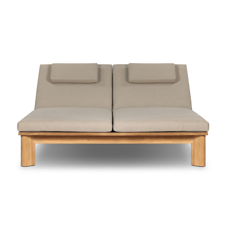 Four Hands - Sterling Outdoor Double Chaise - 252572-001 | American Home Furniture