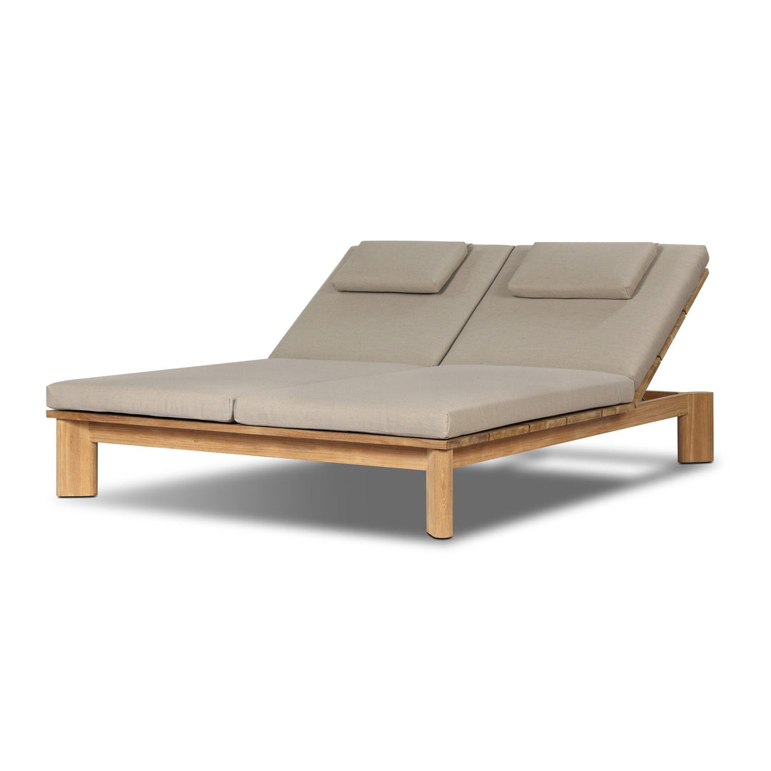 Four Hands - Sterling Outdoor Double Chaise - 252572-001 | American Home Furniture