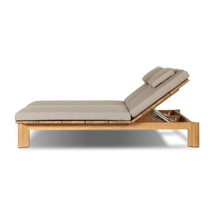 Four Hands - Sterling Outdoor Double Chaise - 252572-001 | American Home Furniture