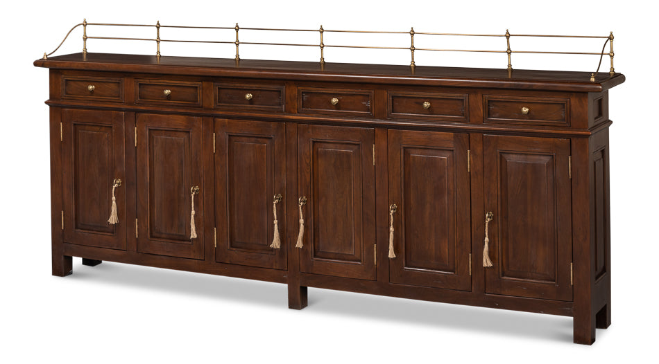 American Home Furniture | Sarreid - Covent Gardens Sideboard - Walnut