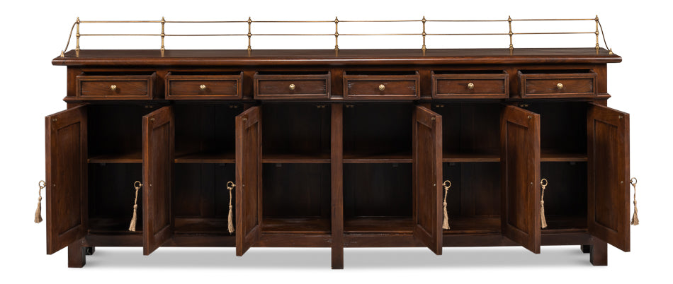 American Home Furniture | Sarreid - Covent Gardens Sideboard - Walnut