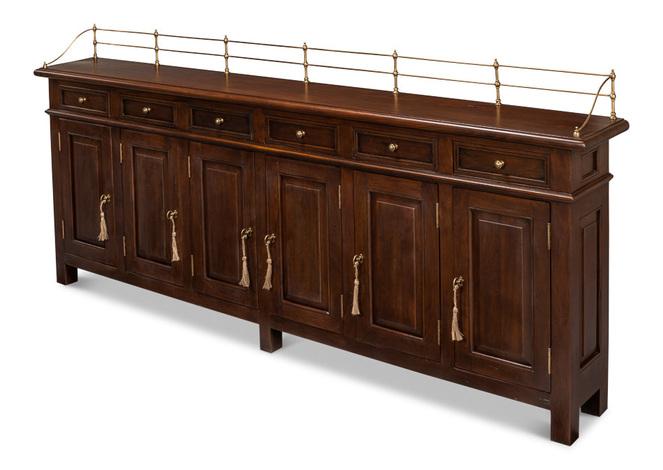 American Home Furniture | Sarreid - Covent Gardens Sideboard - Walnut