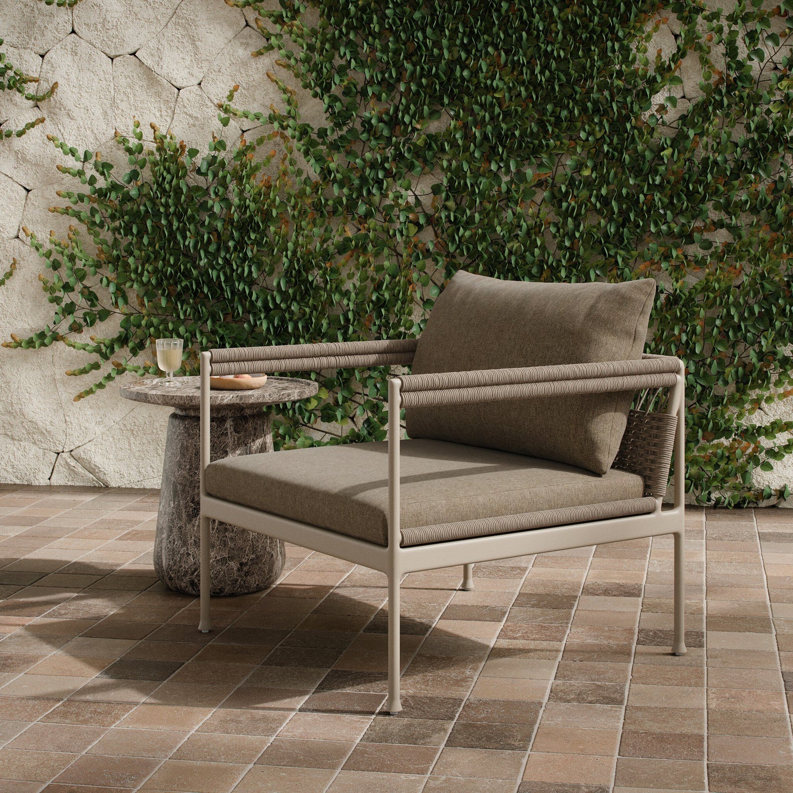 Four Hands - Fabrice Outdoor Chair - 252981-001 | American Home Furniture