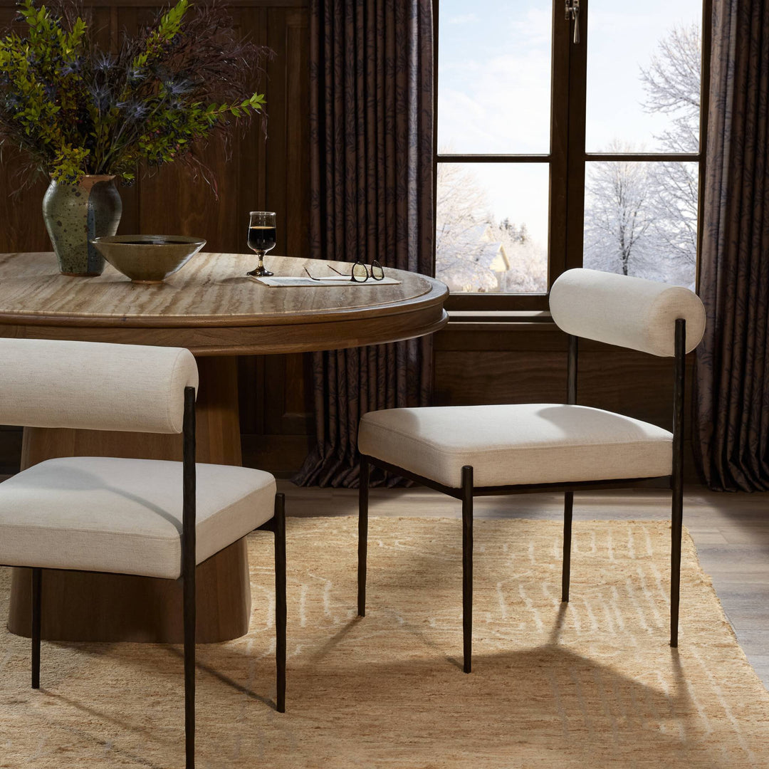 Four Hands - Jazelle Metal Dining Chair - 253021-002 | American Home Furniture