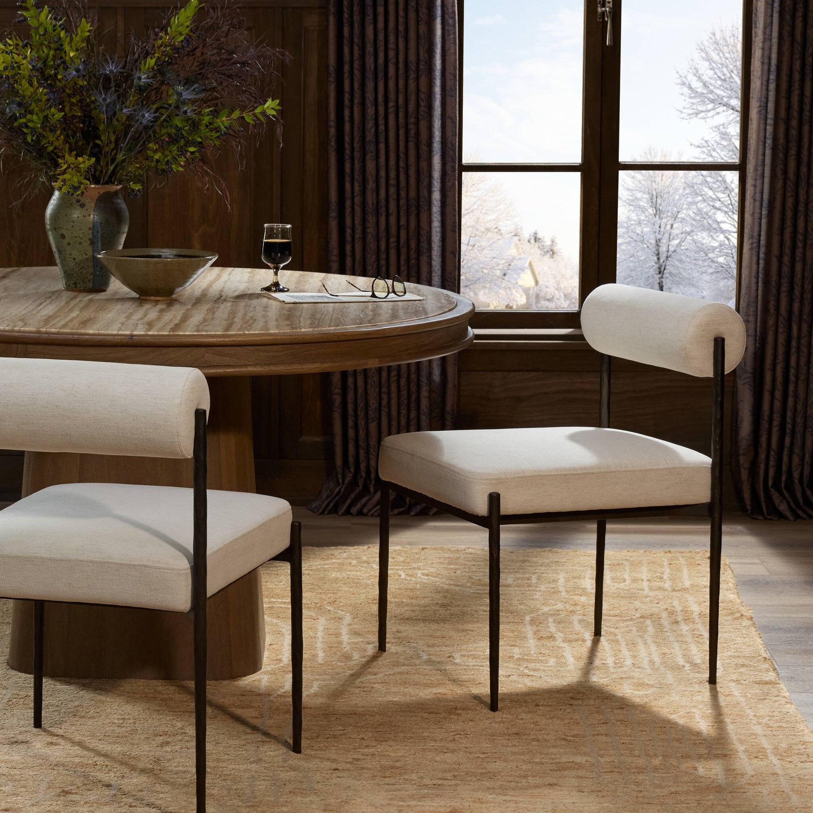 Four Hands - Jazelle Metal Dining Chair - 253021-002 | American Home Furniture