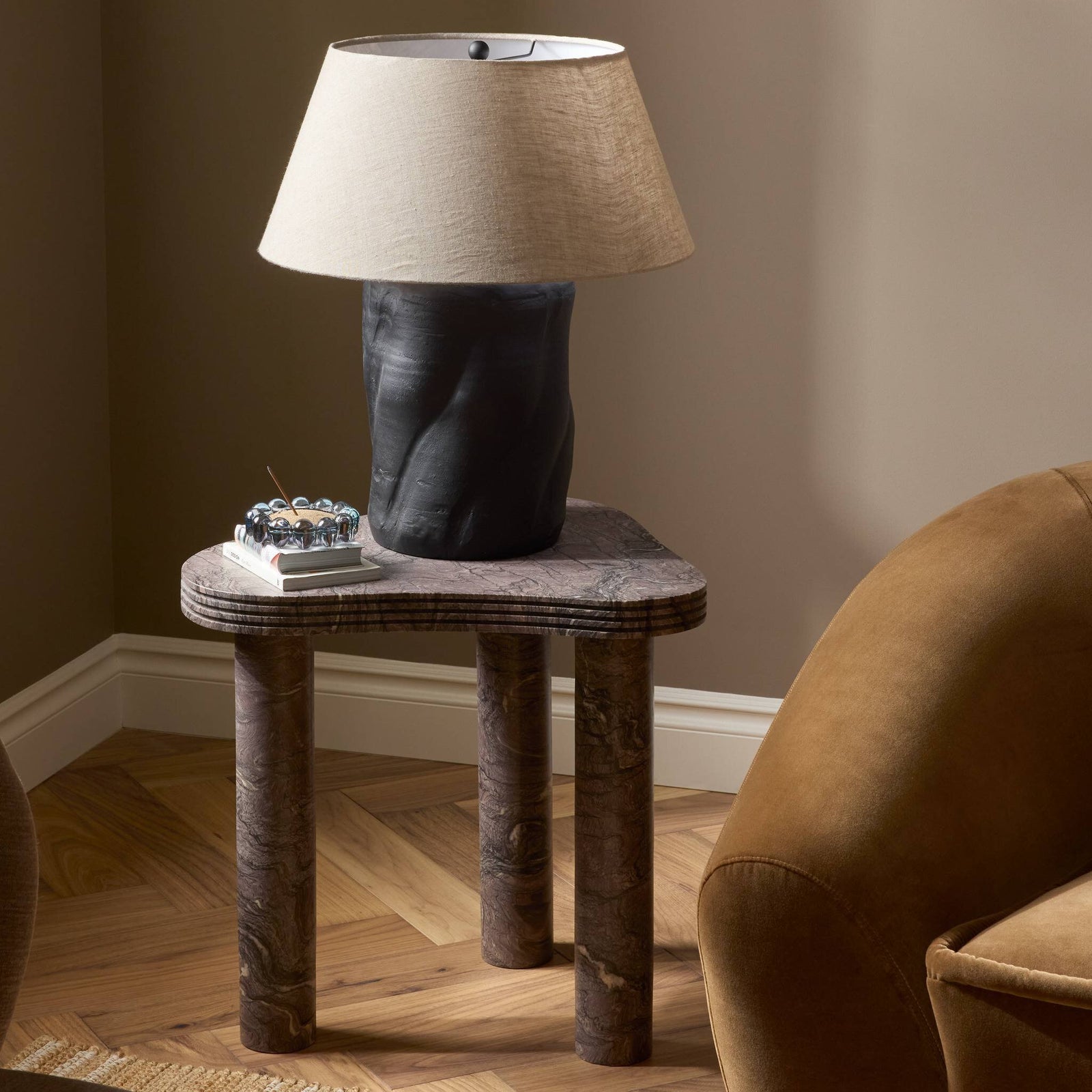 Four Hands - Manoli End Table - 253074-001 | American Home Furniture