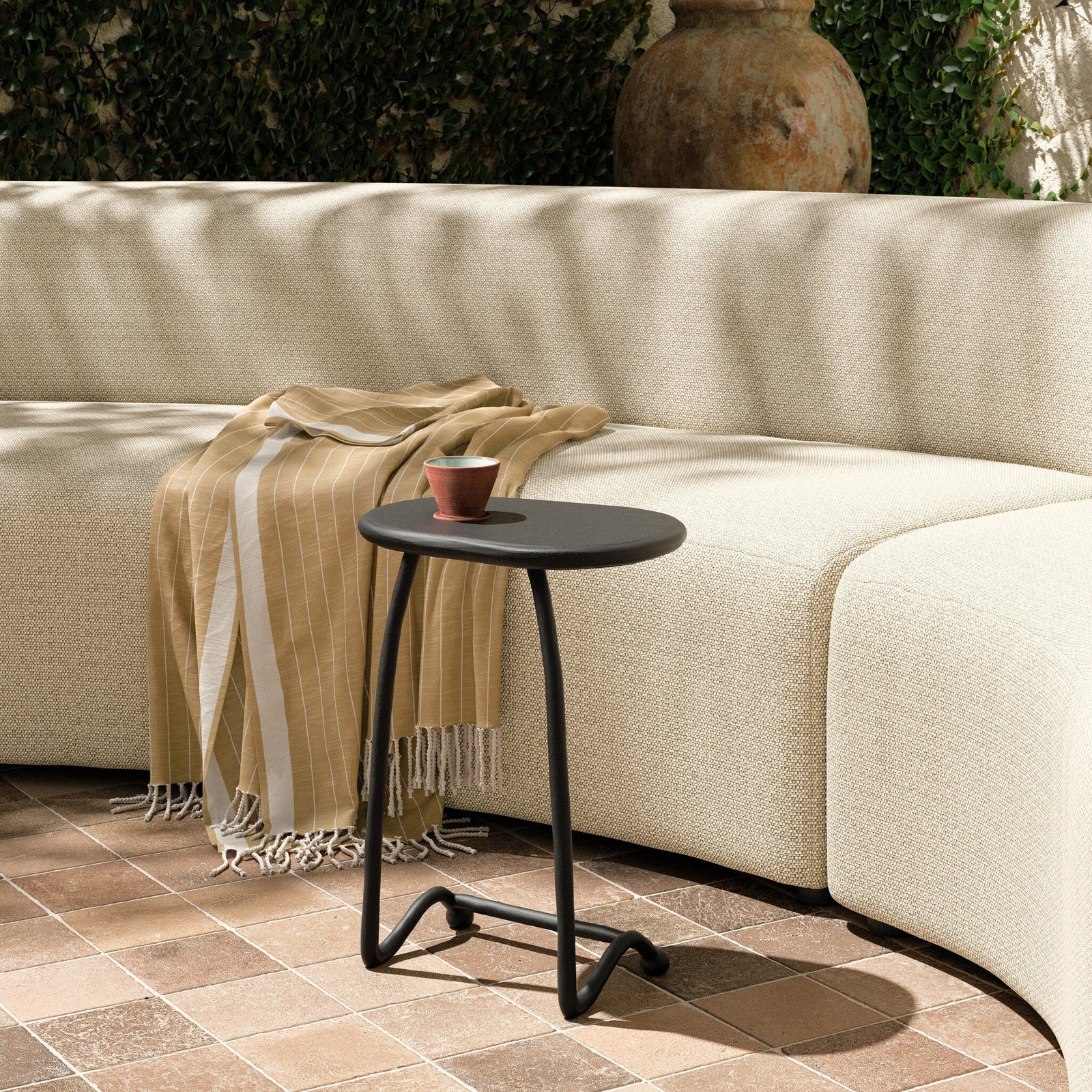 Four Hands - Bray Outdoor End Table - 253164-001 | American Home Furniture