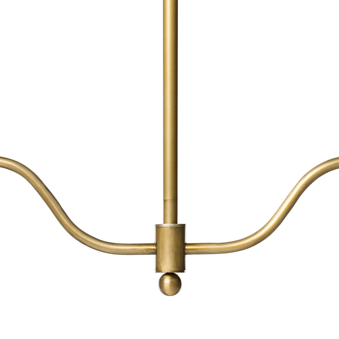 Four Hands - Brecken Linear Chandelier - 253192-001 | American Home Furniture