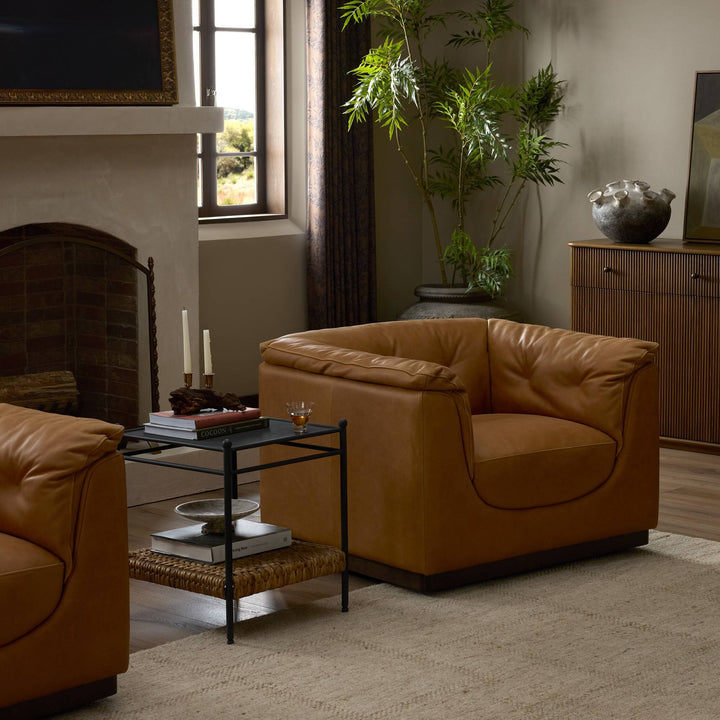 Four Hands - Santino Swivel Chair - 253351-002 | American Home Furniture
