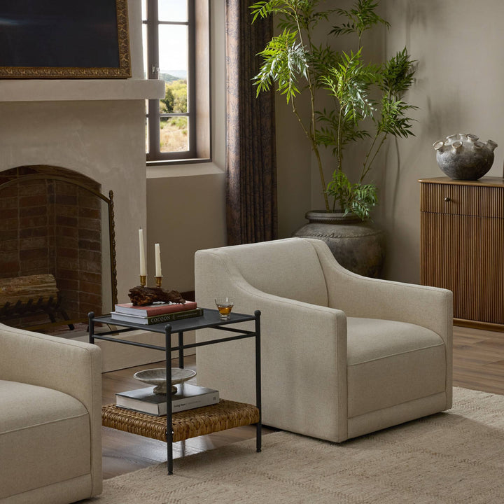 Four Hands - Gianna Swivel Chair - 253430-002 | American Home Furniture