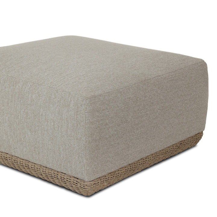 Four Hands - Evander Outdoor Ottoman Piece - 253476-001 | American Home Furniture