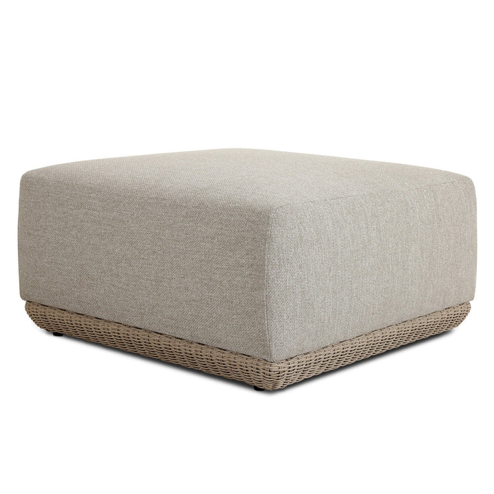 Four Hands - Evander Outdoor Ottoman Piece - 253476-001 | American Home Furniture