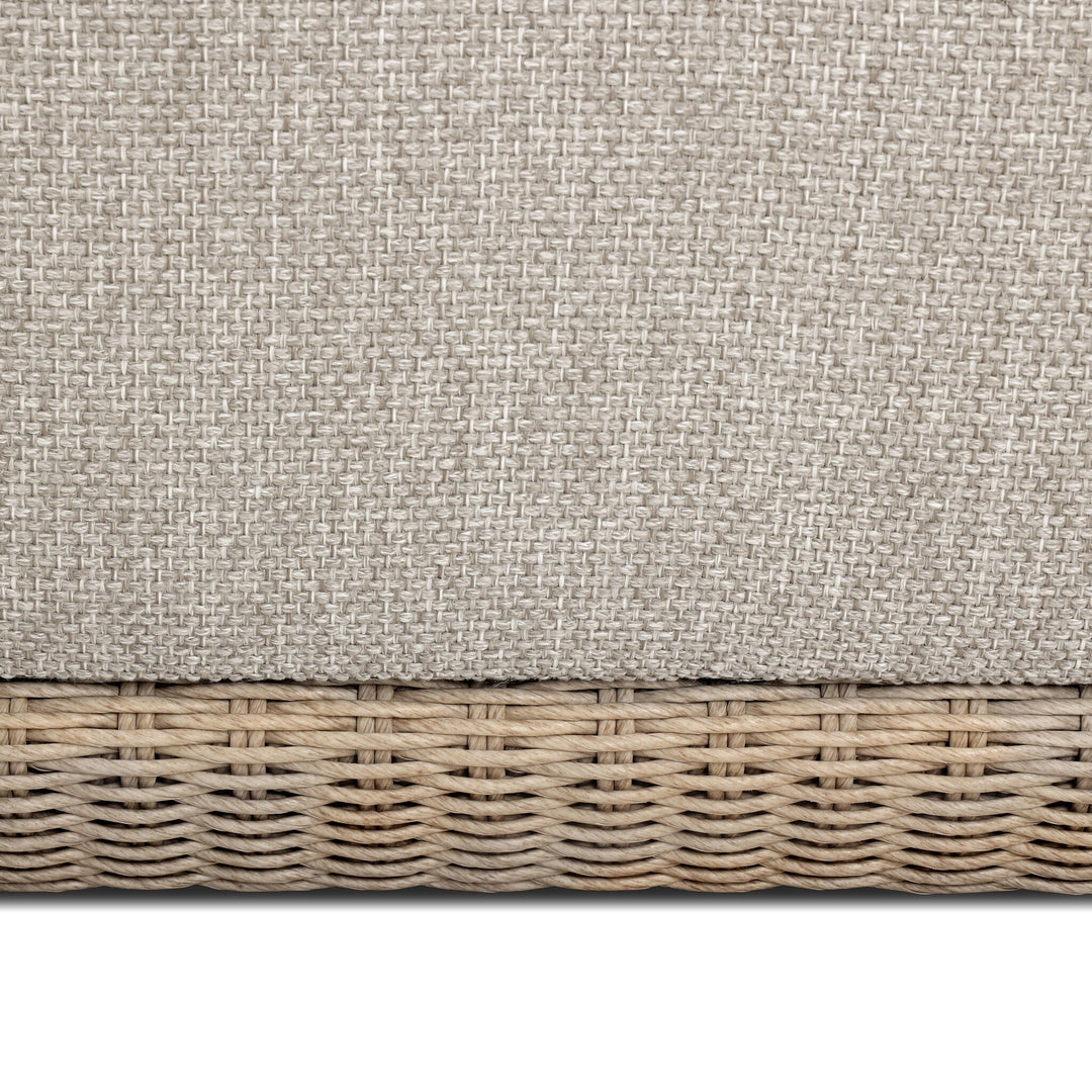 Four Hands - Evander Outdoor Ottoman Piece - 253476-001 | American Home Furniture