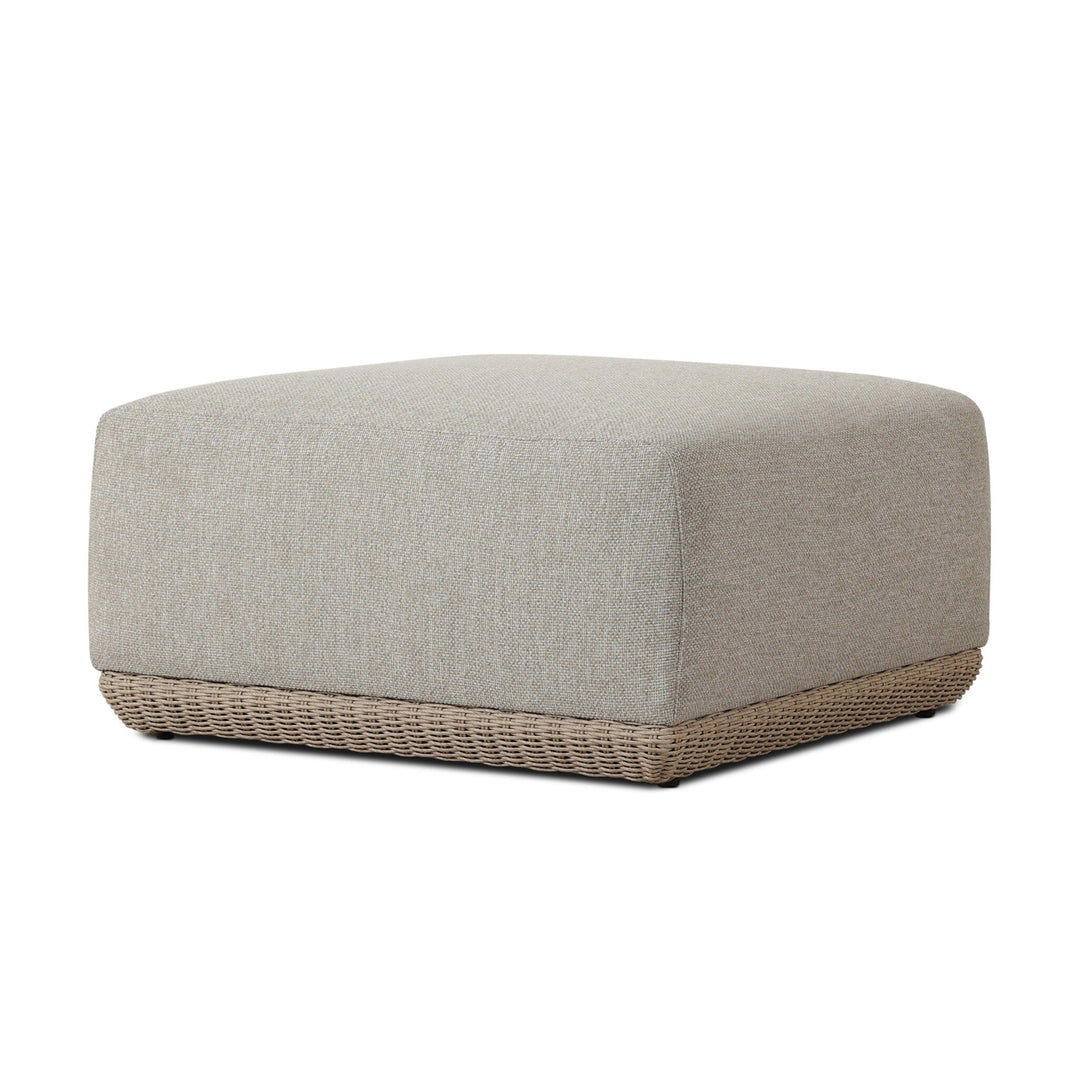 Four Hands - Evander Outdoor Ottoman Piece - 253476-001 | American Home Furniture
