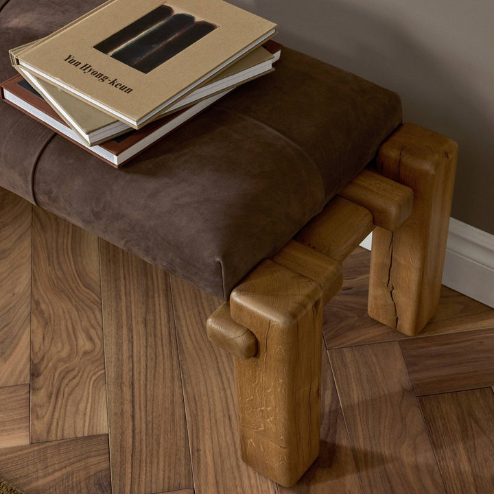 Four Hands - Marcia Accent Bench - 253510-001 | American Home Furniture