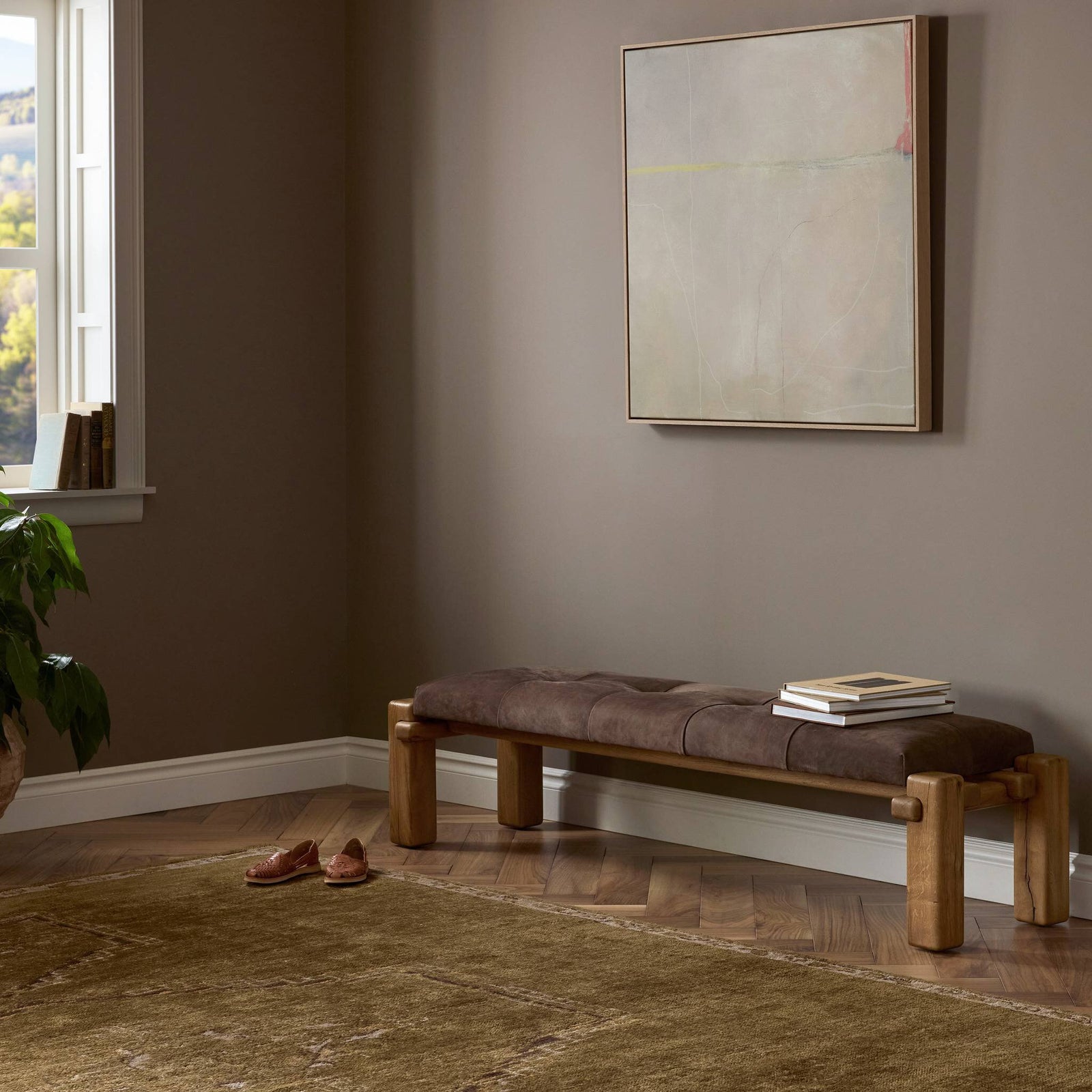 Four Hands - Marcia Accent Bench - 253510-001 | American Home Furniture