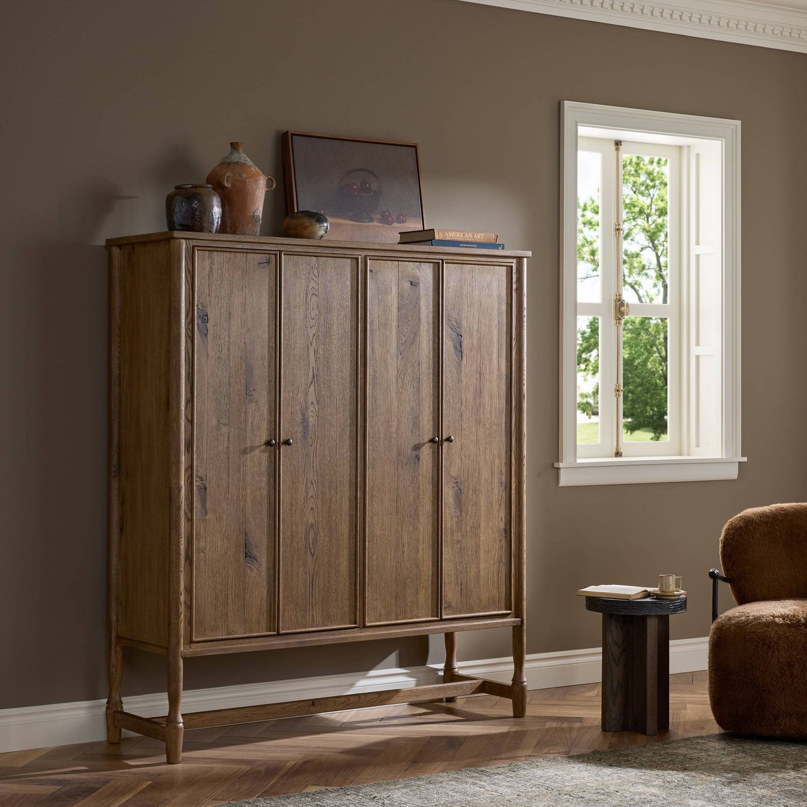 Four Hands - Bari Wide Cabinet - 253606-001 | American Home Furniture