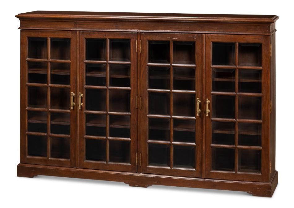 Sarreid Carmel-By-The-Sea Bookcase - Walnut BOOKCASES + SHELVES