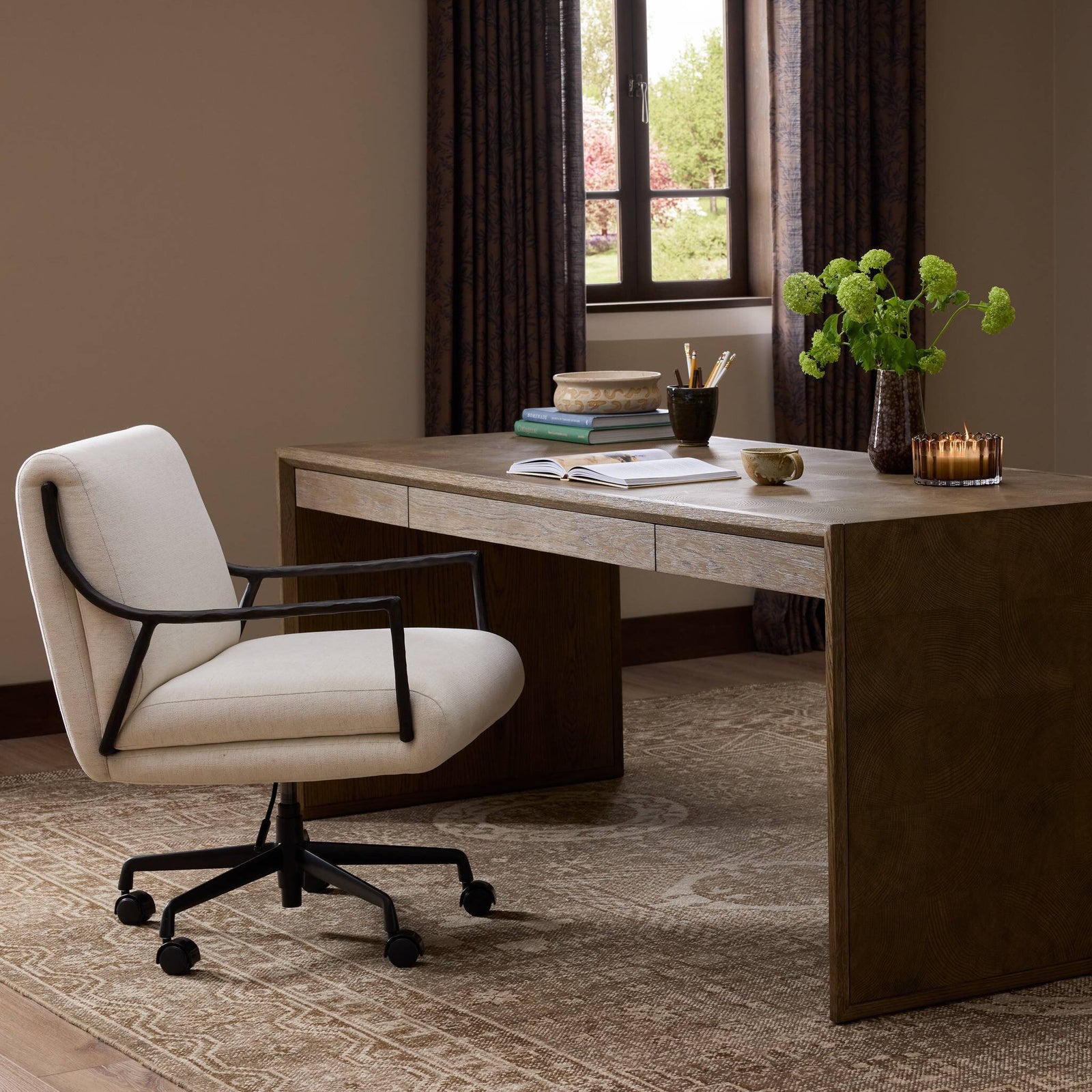Four Hands - Cassidy Desk Chair - 253888-001 | American Home Furniture
