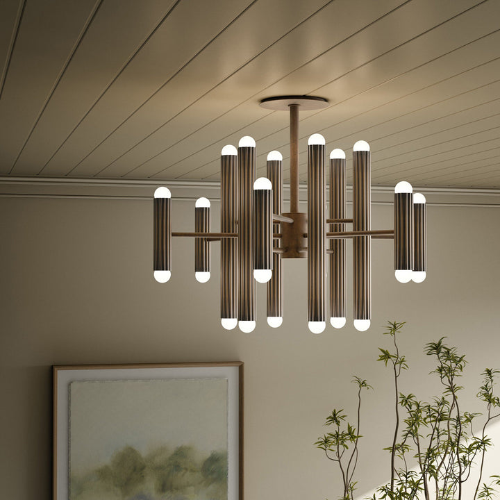 Four Hands - Vesta Chandelier - 254120-001 | American Home Furniture