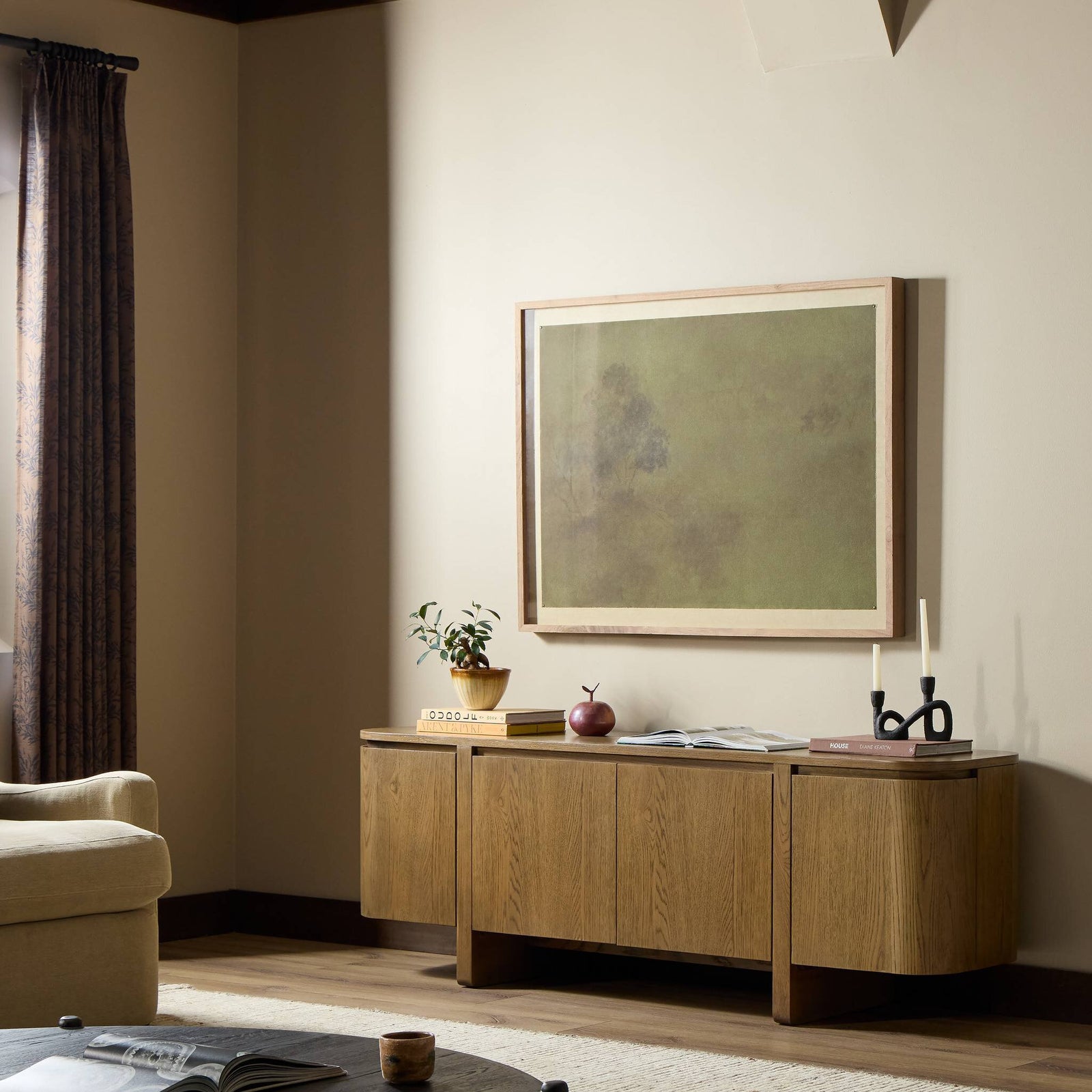 Four Hands - Elle 4 Door Media Console - 254320-001 | American Home Furniture